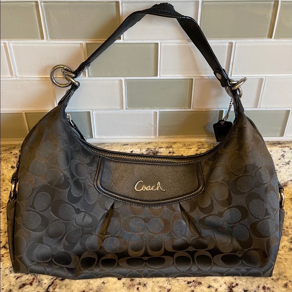 Coach Ashley Signature Hobo Satchel